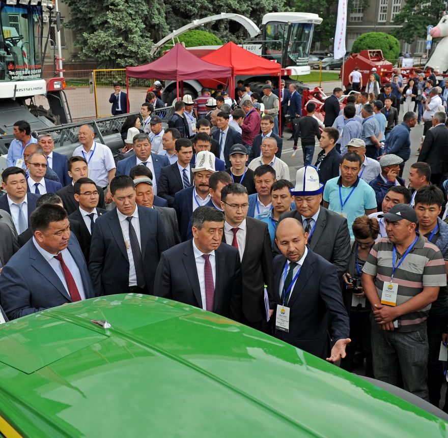 Еurasia Group KG представила современную сельхозтехнику на выставке «Айыл-АГРО-2017»