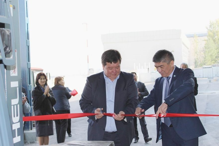 Компания Манас Менеджмент запустила экспортный терминал Воздушно-грузового центра