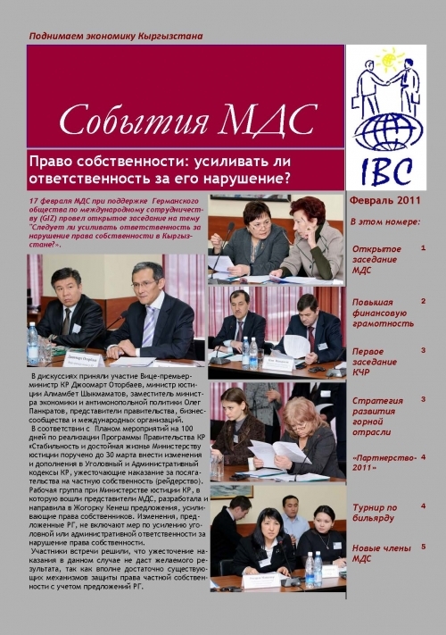 События МДС, февраль 2011